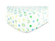 Trend Lab Dr. Seuss Oh! The Places You ll Go! Dot Crib Sheet Multi Colors