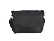Trend Lab Black and Brick Red Messenger Style Diaper Bag