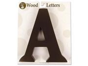 Trend Lab Letter A Brown
