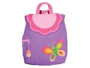 Stephen Joseph Quilted Backpack Butterfly