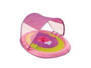 Swimways Pink and Purple Baby Spring Float with Canopy Stage 1