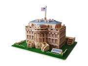 The White House Natural Wood Puzzle