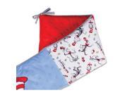Trend Lab Dr. Seuss Cat in the Hat Crib Bumpers Black White