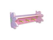 Trend Lab Darling Daisy Shelf with Peg Hooks