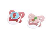 Dr. Brown s 12 Months 2 Pack PreVent Butterfly Pacifier Girl