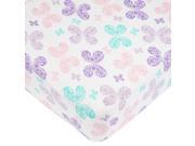 Babies R Us Multi Butterfly Knit Crib Sheet