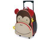 Skip Hop Zoo Kids Rolling Luggage Monkey