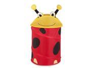 Honey Can Do Dott the Ladybug Clothes Hamper Red