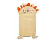 Honey Can Do Milo the Lion Animal Clothes Hamper Yellow