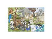 Melissa Doug Endangered Species Floor Puzzle 48 Piece