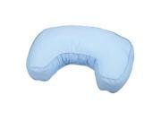 Leachco The Natural Contoured Nursing Pillow Blue Pin Dot