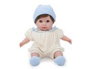 Soft Body Nonis Doll Brunette with Blue Eyes Cream and Blue Outfit