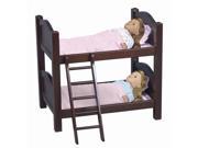 Guidecraft Doll Bunk Bed Espresso Espresso G98117