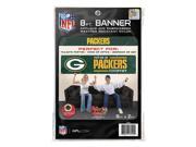 The Party Animal NFL 8 foot Banner Green Bay Packers