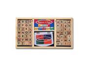 Melissa Doug Alphabet Stamp Set