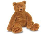 Melissa Doug Deluxe Jumbo Brown Teddy Bear