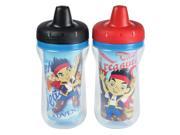 The First Years Disney Jake the Never Land Pirates Sippy Cups 2 Pack