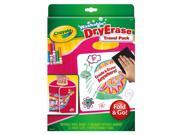 Crayola Fold and Go Dry Erase Travel Pack