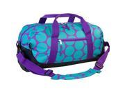 Wildkin Duffel Bag Aqua Big Dots