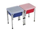 2 Station Sq Sand Water Table w Lids