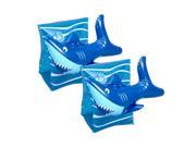 Aqua Leisure Shark Blue 3D Arm Floats Stage 3