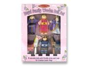 Melissa Doug Royal Family Wooden Doll Set