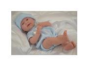 La Newborn 15 inch Baby Doll Blue Bodysuit