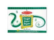 Melissa Doug Finger Paint Paper Pad