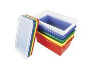 Stack Store Tub w Lid 12pc Asst