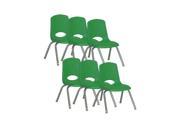 12 Stack Chair Chrome Legs GNG 6pk