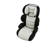 Dream On Me Deluxe Booster Car Seat Black and Ivory