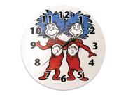 Dr. Seuss by Trend Lab Thing 1 and Thing 2 Wall Clock