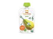 Happy Baby Organic Baby Food Pouch Stage 1 Pear Pouch