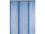 Bacati String Curtain Panel Turquoise