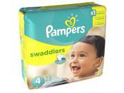 Pampers Swaddlers Size 4 Diapers Jumbo Pack 23 Count