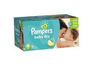 Pampers Baby Dry Size 4 Diapers Super Pack 92 Count