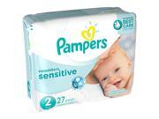 Pampers Swaddlers Sensitive Size 2 Jumbo Pack 27 Count