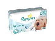 Pampers Swaddlers Sensitive Newborn Diapers Jumbo Pack 27 Count