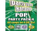Party Tyme Karaoke Pop Party Pack 4 CD