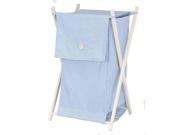 Koala Baby Chambray Folding Hamper Blue