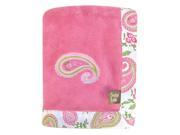 Trend Lab Paisley Park Framed Receiving Blanket with Embroidery