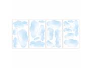 RoomMates Clouds Peel Stick Wall Decals