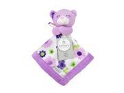 Carter s Purple Bear Security Blanket with Plush
