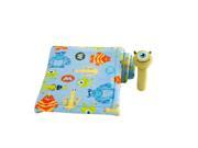 Disney Baby Monster s Mike Baby Blanket with Stick Rattle