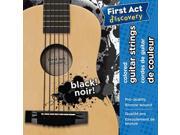 First Act Discovery Guitar Strings Black