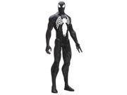 Marvel Ultimate Spider Man Titan Hero Series Black Suit Spider Man Figure