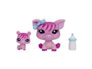 Littlest Pet Shop Pet and Friend Pig and Baby Pig