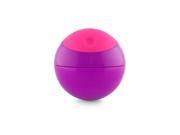 Boon SNACK BALL Snack Container 8oz Pink with Purple Lid