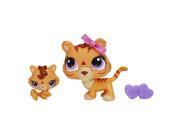 Littlest Pet Shop Pet and Friend Tiger and Baby Tiger