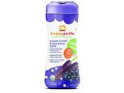Happy Baby Organic Superfood Puffs Purple Carrot and Blueberry 2.1 Ounce